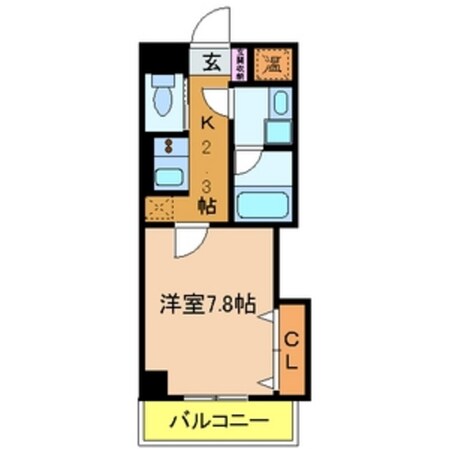 出来島駅 徒歩1分 3階の物件間取画像